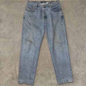 Vintage Gap 1969 Loose Fit Men’s 36x34 Button Fly Straight Denim Jeans Y2K